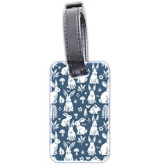 Easter bunny pattern Luggage Tag (two sides) from ArtsNow.com Front