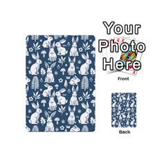 Easter bunny pattern Playing Cards 54 Designs (Mini) from ArtsNow.com Back