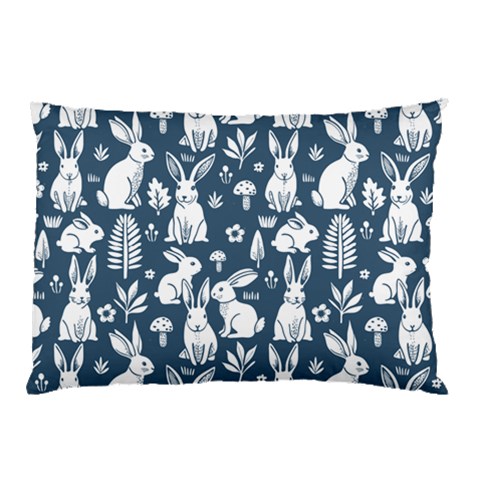 Easter bunny pattern Pillow Case (Two Sides) from ArtsNow.com Back