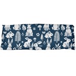 Easter bunny pattern One Side Body Pillow Cases