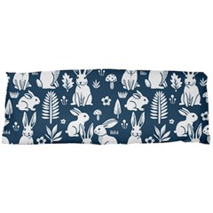 Easter bunny pattern 40 x15  Body Pillow Case Dakimakura (Two Sides) from ArtsNow.com Back