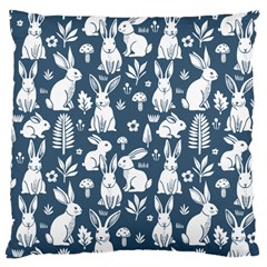 Easter bunny pattern Large Cushion Case (Two Sides) from ArtsNow.com Back
