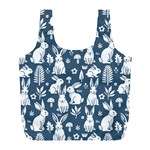 Easter bunny pattern Full Print Recycle Bag (L)