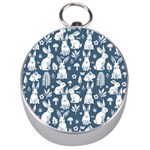 Easter bunny pattern Silver Compasses