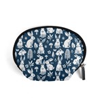 Easter bunny pattern Accessory Pouch (Small)