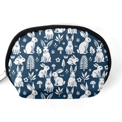 Easter bunny pattern Accessory Pouch (Medium) from ArtsNow.com Back