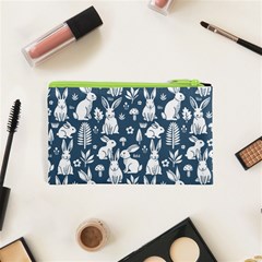 Easter bunny pattern Cosmetic Bag (XS) from ArtsNow.com Back