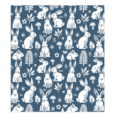 Easter bunny pattern Duvet Cover Double Side (King Size) from ArtsNow.com Front