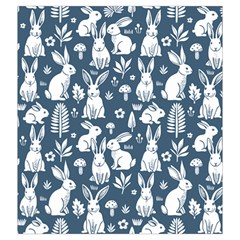 Easter bunny pattern Drawstring Pouch (2XL) from ArtsNow.com Back