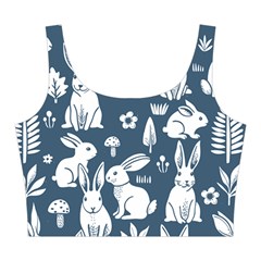 Easter bunny pattern Midi Sleeveless Dress from ArtsNow.com Top Front