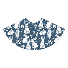 Easter bunny pattern Midi Sleeveless Dress from ArtsNow.com Skirt Back