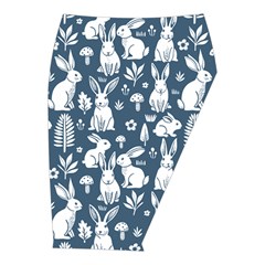 Easter bunny pattern Midi Wrap Pencil Skirt from ArtsNow.com  Front Right 