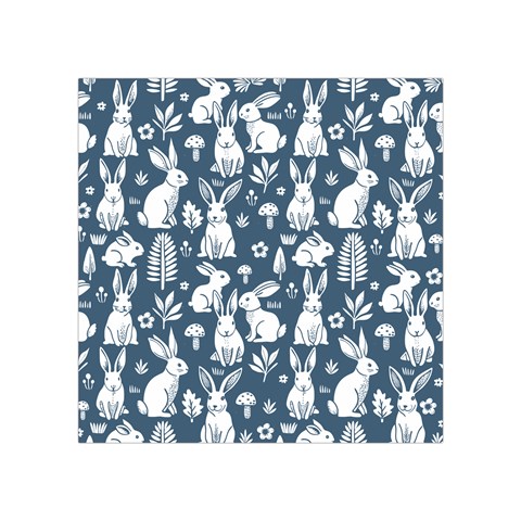 Easter bunny pattern Square Tapestry (Small) from ArtsNow.com Front