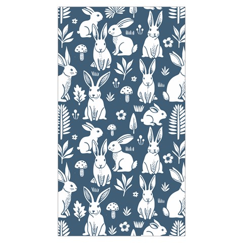 Easter bunny pattern Kid s Button Up Puffer Vest from ArtsNow.com Placket Inside