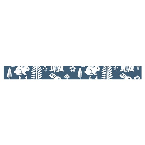 Easter bunny pattern Cross Back Hipster Bikini Set from ArtsNow.com Waistband