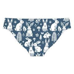 Easter bunny pattern Cross Back Hipster Bikini Set from ArtsNow.com Back Under