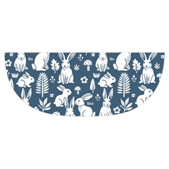Easter bunny pattern Kids  Hooded Rain Ponchos from ArtsNow.com Brim