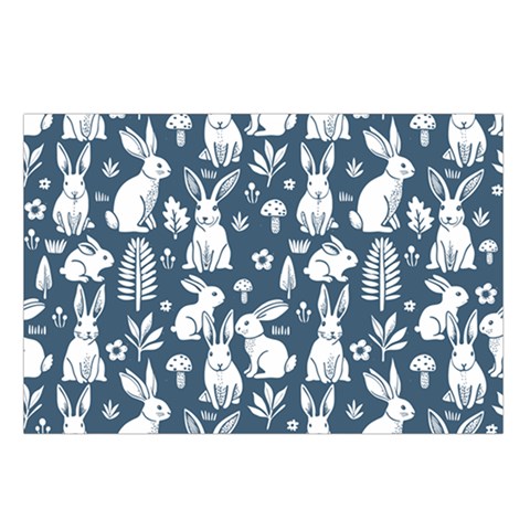 Easter bunny pattern Waist Pouch (Small) from ArtsNow.com Loop