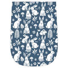 Easter bunny pattern Wristlet Pouch Bag (Small) from ArtsNow.com Right Side