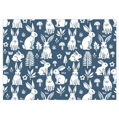 Easter bunny pattern Wristlet Pouch Bag (Small) from ArtsNow.com Belt Loop