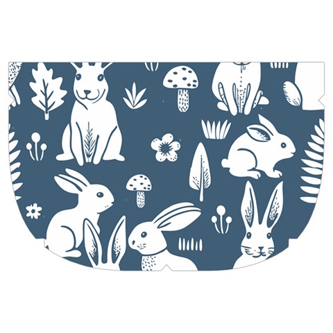 Easter bunny pattern Make Up Case (Large) from ArtsNow.com Side Right