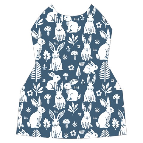 Easter bunny pattern Women s Long Sleeve Raglan T Front