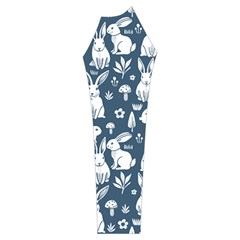 Easter bunny pattern Women s Long Sleeve Raglan T Sleeve Left
