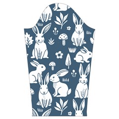 Easter bunny pattern Kids  Long Sleeve Velvet Lounge Robe from ArtsNow.com Sleeve Left