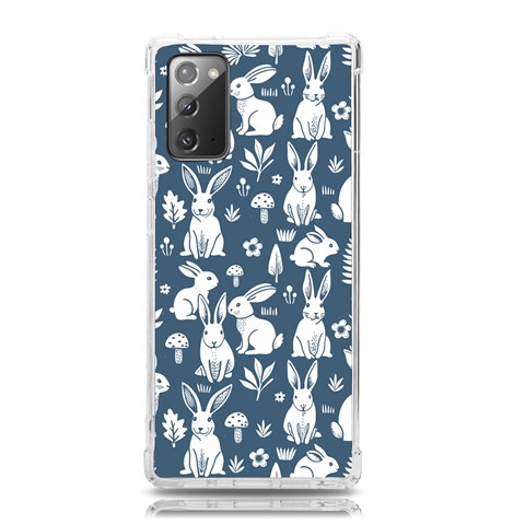 Easter bunny pattern Samsung Galaxy Note 20 TPU UV Case from ArtsNow.com Front