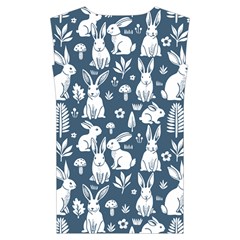 Easter bunny pattern Kids  Stylish Hooded Puffer Vest from ArtsNow.com Back