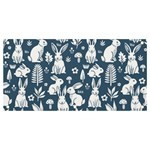 Easter bunny pattern Banner and Sign 4  x 2 