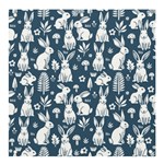 Easter bunny pattern Banner and Sign 4  x 4 