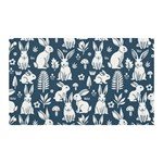 Easter bunny pattern Banner and Sign 5  x 3 