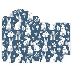 Easter bunny pattern Playing Cards Single Design (Rectangle) with Custom Box from ArtsNow.com Poker Box