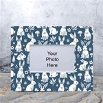 Easter bunny pattern White Tabletop Photo Frame 4 x6 