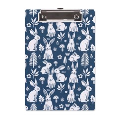 Easter bunny pattern A5 Acrylic Clipboard from ArtsNow.com Front