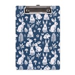 Easter bunny pattern A5 Acrylic Clipboard