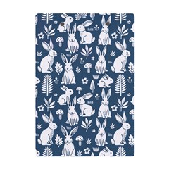 Easter bunny pattern A5 Acrylic Clipboard from ArtsNow.com Back