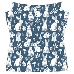 Easter bunny pattern Women s Cut Out Long Sleeve T Front