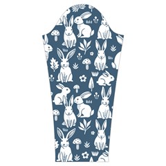 Easter bunny pattern Women s Cut Out Long Sleeve T Sleeve Right