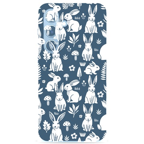 Easter bunny pattern Samsung Galaxy S24 6.2 Inch Black TPU UV Case from ArtsNow.com Front