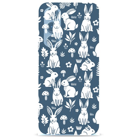 Easter bunny pattern Samsung Galaxy S24 Plus 6.7 Inch Black TPU UV Case from ArtsNow.com Front