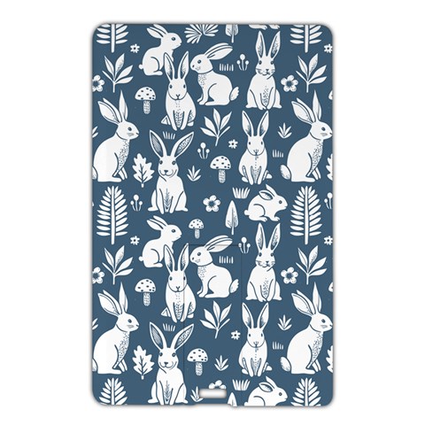 Easter bunny pattern Name Card Style USB Flash Drive from ArtsNow.com Front