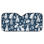Easter bunny pattern Car Windshield Sunshade