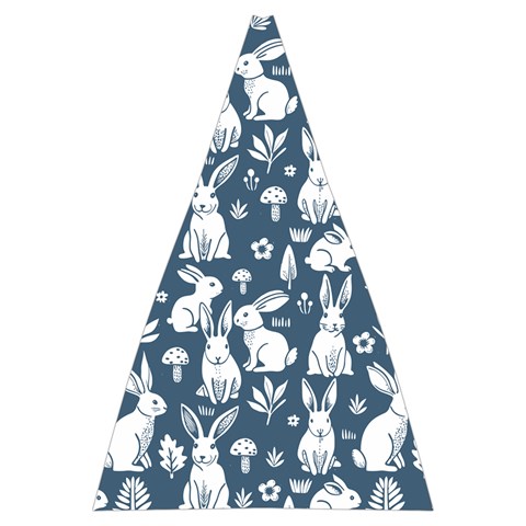 Easter bunny pattern Automatic Folding Umbrella with Case (Large) from ArtsNow.com 13.71 x19.92  Umbrella - 2
