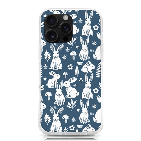 Easter bunny pattern iPhone 16 Pro Max TPU UV Print Case from ArtsNow.com Front