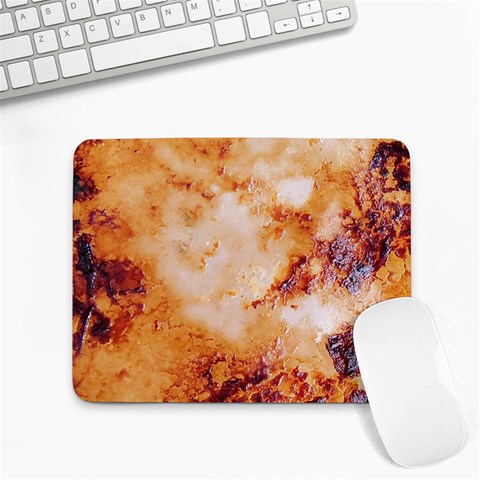 Burnt paper texture print design Small Mousepad from ArtsNow.com Front