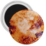 Burnt paper texture print design 3  Magnets