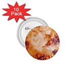 Burnt paper texture print design 1.75  Buttons (10 pack)
