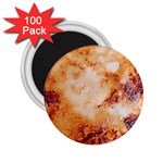 Burnt paper texture print design 2.25  Magnets (100 pack) 